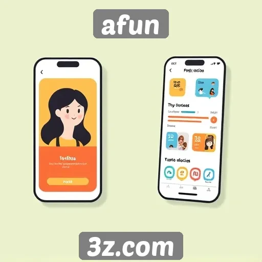 Novos recursos de personalização no afun